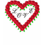Rose Heart Love T-shirt
