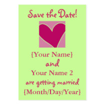 Rose Heart Save the Date Cards Template business cards by bridalboutique Rose Heart Save the Date Cards Template business cards