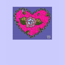 Rose Heart t-shirts