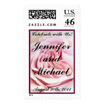 Rose Hearts Save the date Stamp