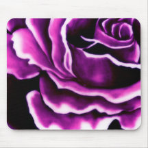 Rose in Oil by WithAnF Fine Art Mouse Mat