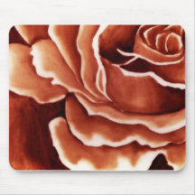 Rose in Oil by WithAnF Fine Art Mouse Mat