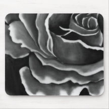Rose in Oil by WithAnF Fine Art Mouse Mats