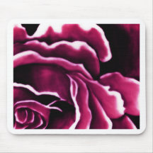 Rose in Oil by WithAnF Fine Art Mouse Mats