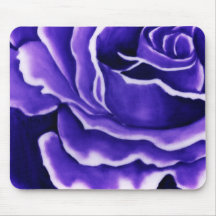 Rose in Oil by WithAnF Fine Art Mouse Pad