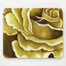 Rose in Oil by WithAnF Fine Art Mouse Pad