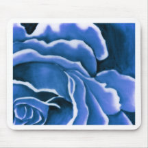 Rose in Oil by WithAnF Fine Art Mouse Pad