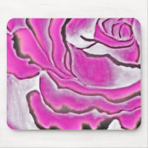 Rose in Oil by WithAnF Fine Art Mouse Pads
