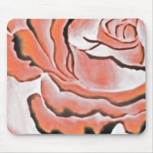 Rose in Oil by WithAnF Fine Art Mouse Pads