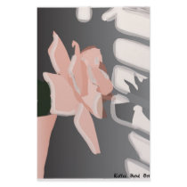 Rose-in-Window stationery by FreebyrdDesign Rose-in-Window stationery