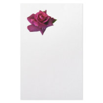 Rose ~ Intrigue Personalized Stationery