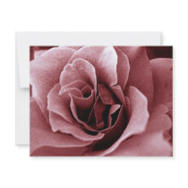 Rose invitations