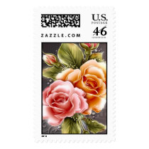 Rose Jewel - Postage Stamp