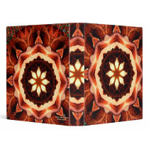 Rose Kaleidoscope 1" Art Binder