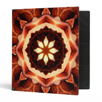 Rose Kaleidoscope 1" Art Binder
