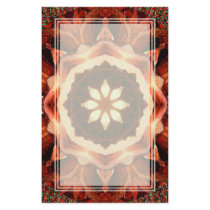 Rose Kaleidoscope Blank Stationery