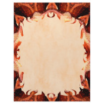 Rose Kaleidoscope Flame Letterhead