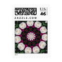 rose kaleidoscope small stamp
