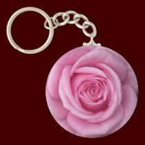 Rose Key Chains Cheeful Pink Flower Gifts keychains