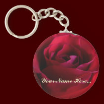 Rose Key Chains Custom Red Rose Gifts keychains