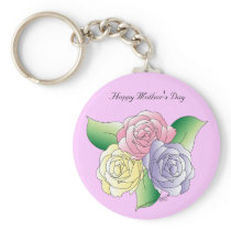 Rose Keychain