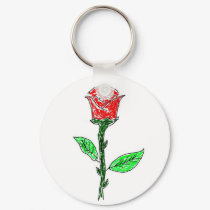 Rose keychains