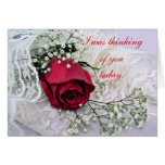 Rose & Lace card