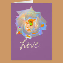 Rose Love Card by Perlyyyy Rose Love Card