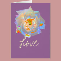 Rose Love Card by Perlyyyy Rose Love Card