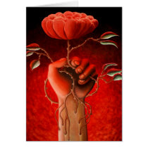 Rose Love Greeting Card cards