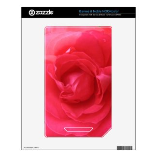 Rose Macro Decal For The NOOK Color