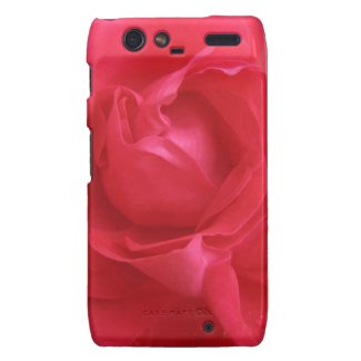 Rose Macro Motorola Droid RAZR Covers