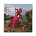 Rose Magnet by Faerydae Rose Magnet