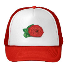 rose mesh hat