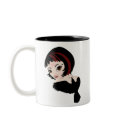 Rose mugs by ButtermilkBiscuits Rose mugs
