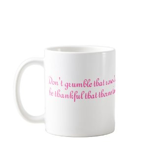 Rose mug mug