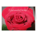 Rose Notecards cards