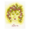 Rose Nymph Poster - Customize Saying posters