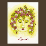 Rose Nymph Poster - Customize Saying posters