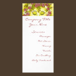 Rose Nymph Rack Card rack cards