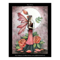 Rose of Fire Fairy Poster by Molly Harrison posters by robmolily Rose of Fire Fairy Poster by Molly Harrison posters