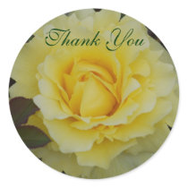 Rose of Joy Thank You Stickers