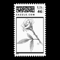 Rose of sorrows postage