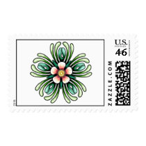 Rose Pent Postage postage