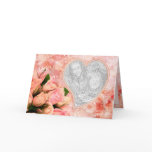 Rose Petal Heart - Template Card