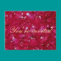 rose petal invitation postcards by lissame73 rose petal invitation postcards