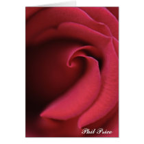 Rose Petals Card cards