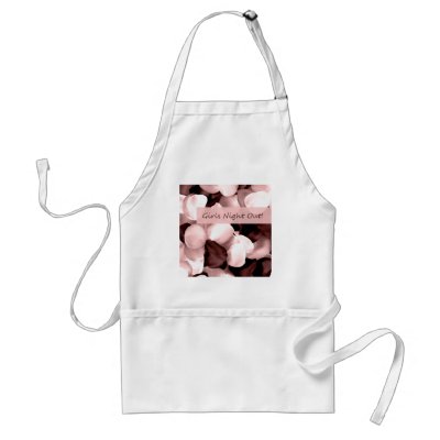 rose petals ~ girls night out apron by partypassion