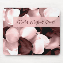 rose petals ~ girls night out mouse pad