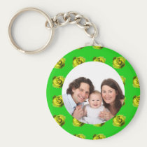 Rose/ Photo keychains